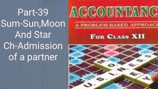 Basu and DuttaSum-SumMoon and StarCh-Admission of A partnerGraded problems on Accountancy#clas12