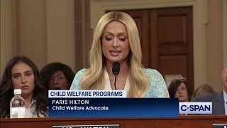 Paris Hilton opening statement on Child Welfare Programs