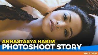 ANNASTASYA HAKIM di Behind the Scenes PhotoShoot -  Male Indonesia   Model Seksi Indo