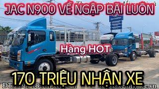 170 Triệu Nhận Xe Ngay  Xe Tải Jac N900S Plus Quá HOT  Xe Tải 10 Tấn Jac N900 Thùng Nhôm Mới Nhất