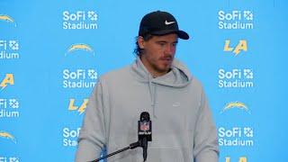 Justin Herbert Postgame Press Conference vs Chiefs  LA Chargers