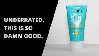 REVIEW  Nuface Cover Me Sun Shield SPF30 PA+++ on Combination Skin  shafiarisa