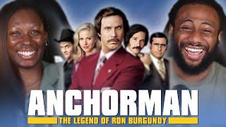 OUR FIRST TIME WATCHING *Anchorman The Legend of Ron Burgundy* HAD US IN ACTUAL TEARS