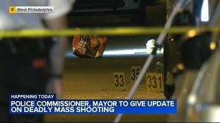 LIVE Mayor police commissioner to give update on deadly Philadelphia mass shooting 9 shot 3 dead