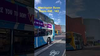 Manchester buses route 42B & 142 spotted at Oxford Road #buses  #busspotting ##manchester #uk