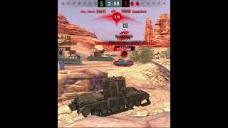 СНАРЯД ЗАСТРЯЛ В ОРУДИИ #wotblitz #помойка