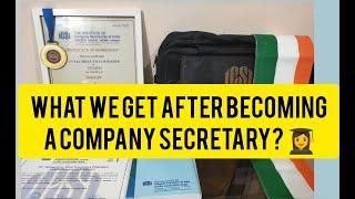 What we get after becoming a Company Secretary Company Secretary Members Kit‍CS Kit unboxing ️