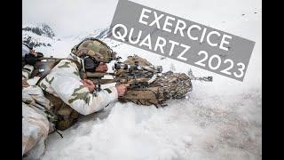 Exercice hivernal Quartz des Troupes de montagne - 2023