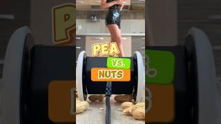 Pea vs. Crunchy Nuts High Heels Crushing Food Oddly Satisfying ASMR