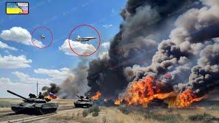 RUSSIA LOSES THE MOST POWERFUL TANK IN THE WORLD US F-16s Destroy 7 of Russias Strongest Tanks