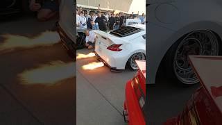 Nissan 370Z Nismo exhaust sound and flames #ultrace2024