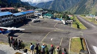 Gateway of Mouth Everest  Lukla flight live 2024