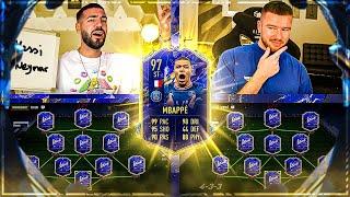 FIFA 22 MBAPPE TOTY Squad Builder Battle  Proownez vs Wakez 