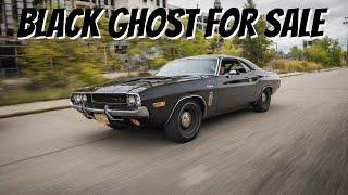 Just Announced the Black Ghost 1970 Challenger Going to Auction