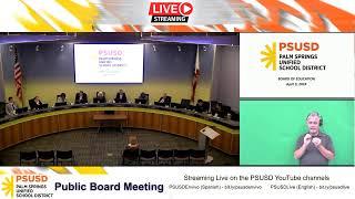 PSUSD Board Meeting 4.9.2024