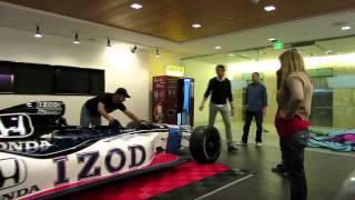 Indy Car in RPA Lobby