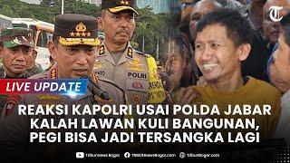  LIVE UPDATE Respons Kapolri Listyo Sigit usai Pegi Setiawan Bebas Singgung soal Martabat