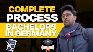 Step by Step process How to study bachelor’s in Germany  after 1st year in India 