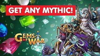 Gems of War Get ANY Mythic YOU want Best Trick Easy Tips Guide?