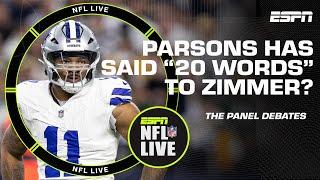 Reaction to Micah Parsons’ quote about Mike Zimmer ‘Don’t create an issue in June’ – Tim Hasselbeck