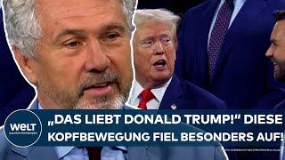 USA Das liebt Trump Experte verrät Eine Kopfbewegung des Ex-Präsidenten fiel besonders auf