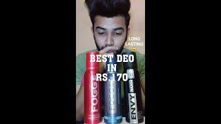 best deo in 170rs.fogg deo.envy 1000 noir deo.review