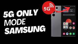 How to Force 5G on Any Android Device  5G only samsung