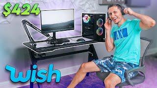 I Built the Cheapest Gaming Setup using only Wish