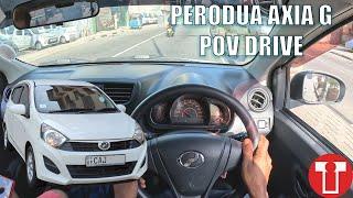 Perodua Axia POV Drive in Kandy Sri Lanka Indra Traders