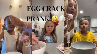 hilarious egg crack prank on kids   tiktok compilation