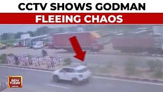 Hathras Stampede CCTV Video Shows Godman Fleeing Chaos Will He Face The Law?  India Today