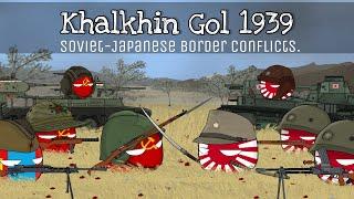 Khalkhin Gol 1939  Countryballs  Soviet–Japanese border conflicts