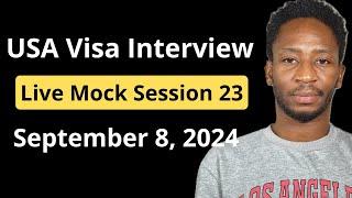 F1 Visa Interview Mock Session 23 .... Why do you want to study this program?