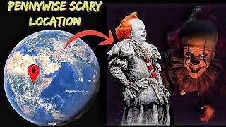 I found Pennywise in Real life  Caught On Google Earth and Google Maps