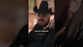 You can always count on the F*ck It method  #Yellowstone are streaming on Peacock. #RipWheeler #