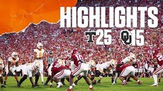 HIGHLIGHTS No. 6 Vols 25 No. 15 Oklahoma 15