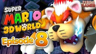 Super Mario 3D World Nintendo Switch Gameplay Walkthrough Part 8 - World Bowser Meowser Final Boss