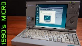 Exploring This Tiny Libretto Laptop With Windows 95