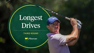 The Longest Drives From the 2024 Third Round  The Masters