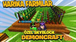 ÖZEL FARM VE BALIK SİSTEMLİ SKYBLOCK  - TheDemonCraft - Minecraft Sunucu Tanıtımı