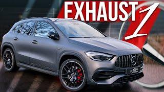 Exhaust One Abgasanlage im Mercedes Benz GLA 45s AMG  Cete Automotive