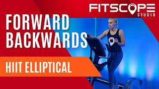 HIIT Elliptical FowardBackwards Intervals Low Impact Cross Trainer Workout