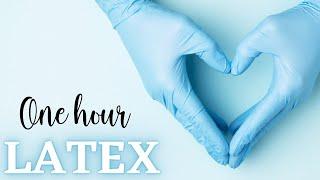 ASMR AUDIO 1 HOUR LATEX GLOVES EAR MASSAGE 