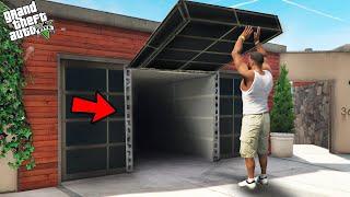 GTA 5  I Found The Most Secret Tunnel Near Franklins Garage.. GTA 5 Mods