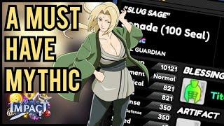 Evolved Mythic Tsunade is a MUST HAVE Unit in Anime Impact