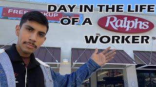 Day In The Life of A Ralphs Worker  Vlog #1