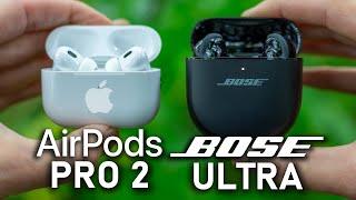 Bose QuietComfort ULTRA vs NEW AirPods Pro 2 wUSB-C Tested and Compared