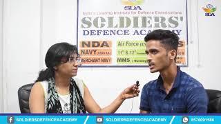 Interaction with Air Force Selected Student Atul Kumar Yadav