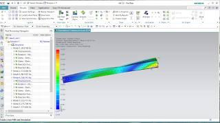 How to create a simple modal analysis SOL 103 Real Eigenvalues eigen frequencies.