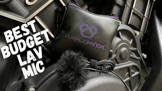 Best Budget Lavalier Microphone Purple Panda